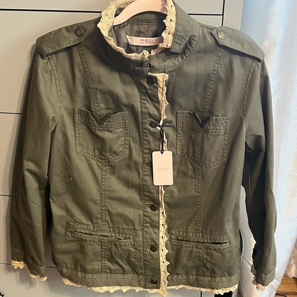 Red Valentino khaki‎ jacket - Picture 1 of 5